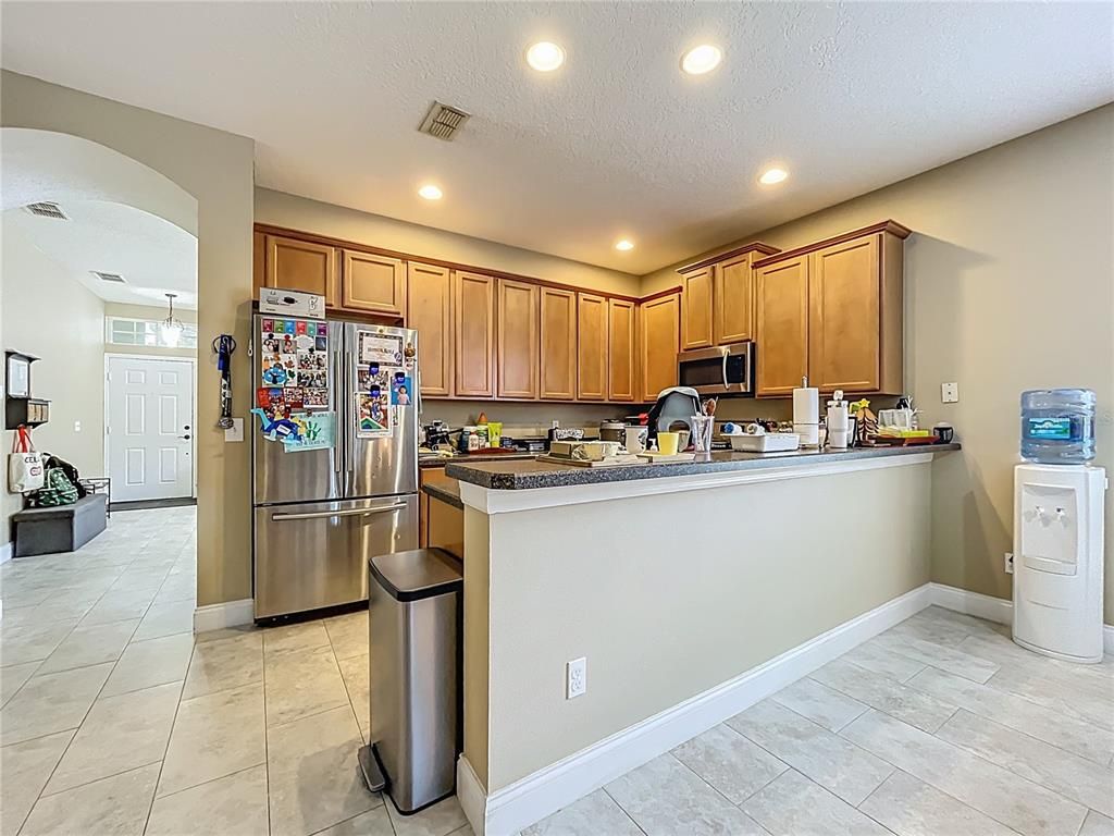 Interior, Kitchen, Recessed Lighting