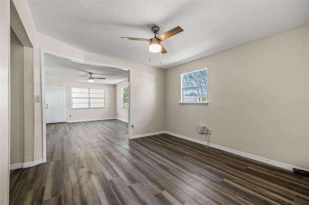 Empty room, Interior, Wood Texture Flooring