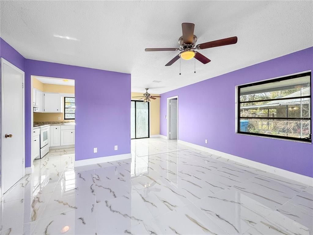 Empty room, Interior, Kitchen, Marble