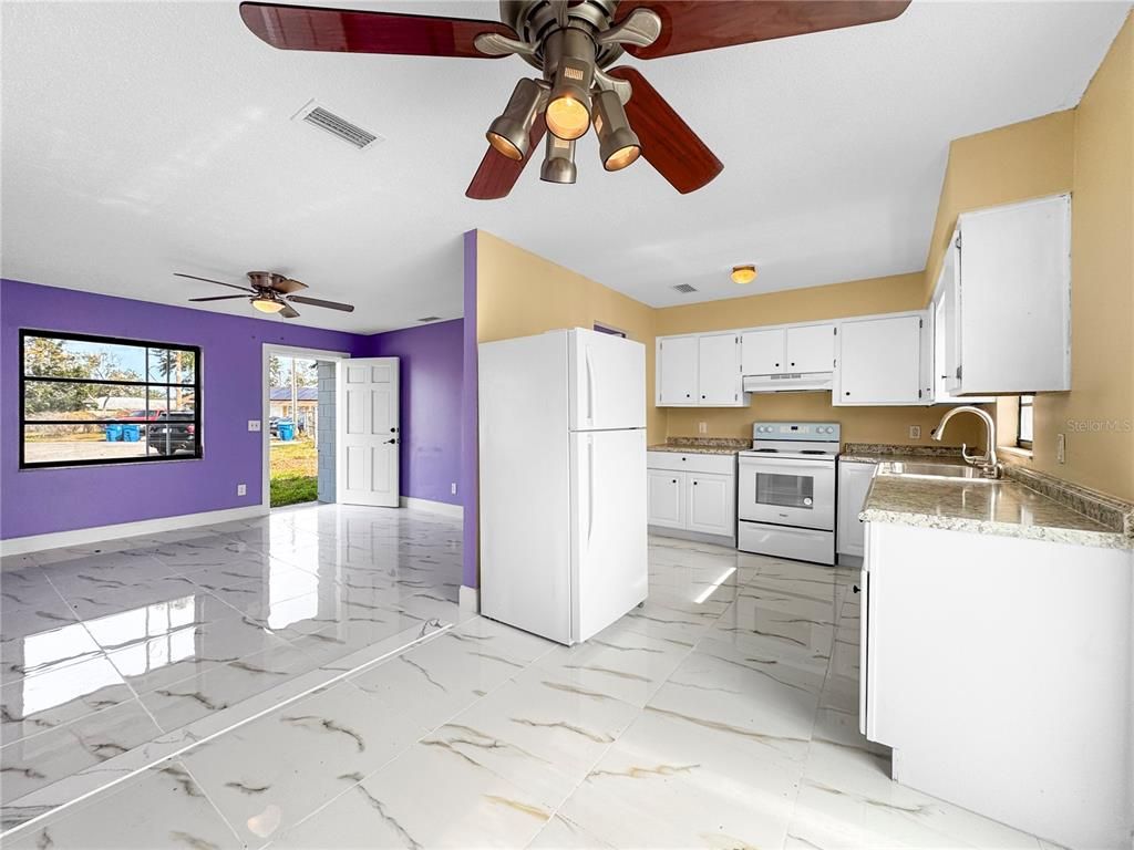 Interior, Kitchen, Marble