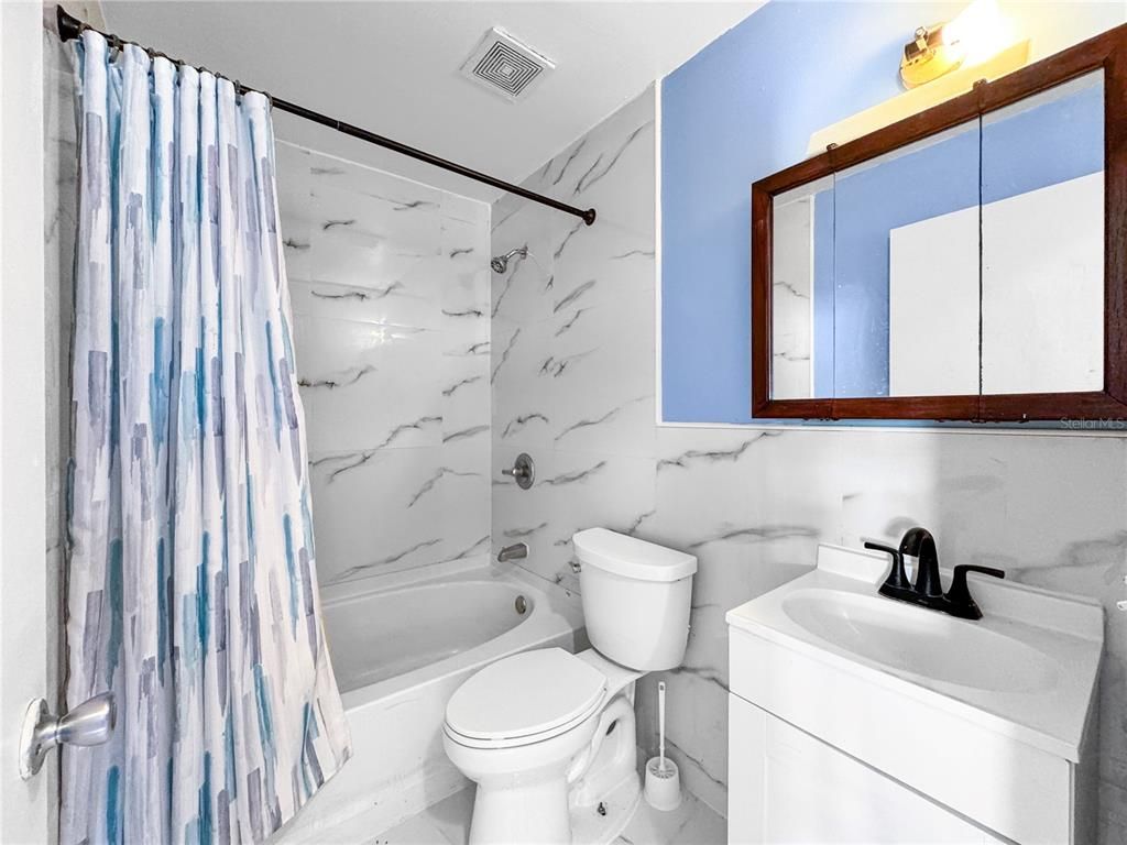 Bathroom, Interior, Marble Walls