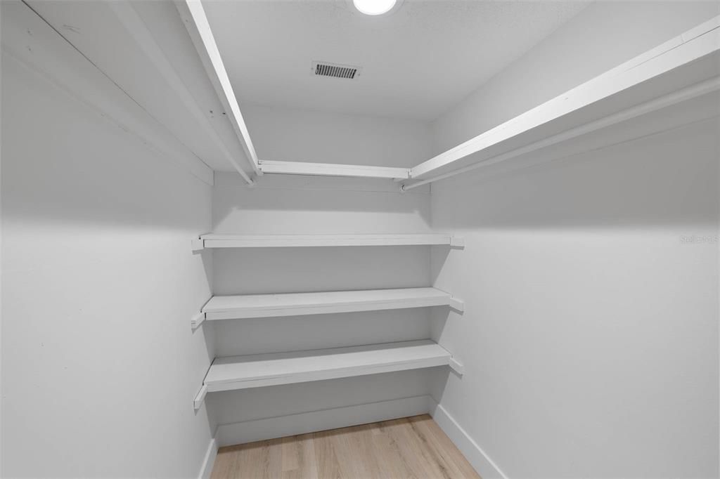 Interior, Recessed Lighting, Walk-in Closets, Wood Texture Flooring