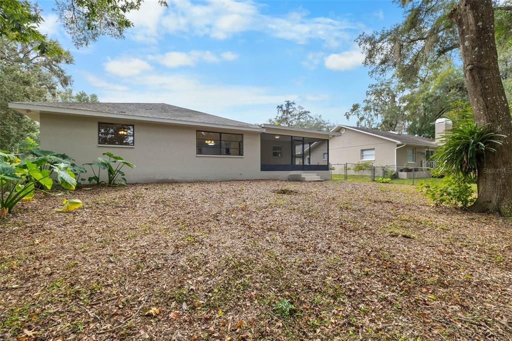 Backyard, Exterior