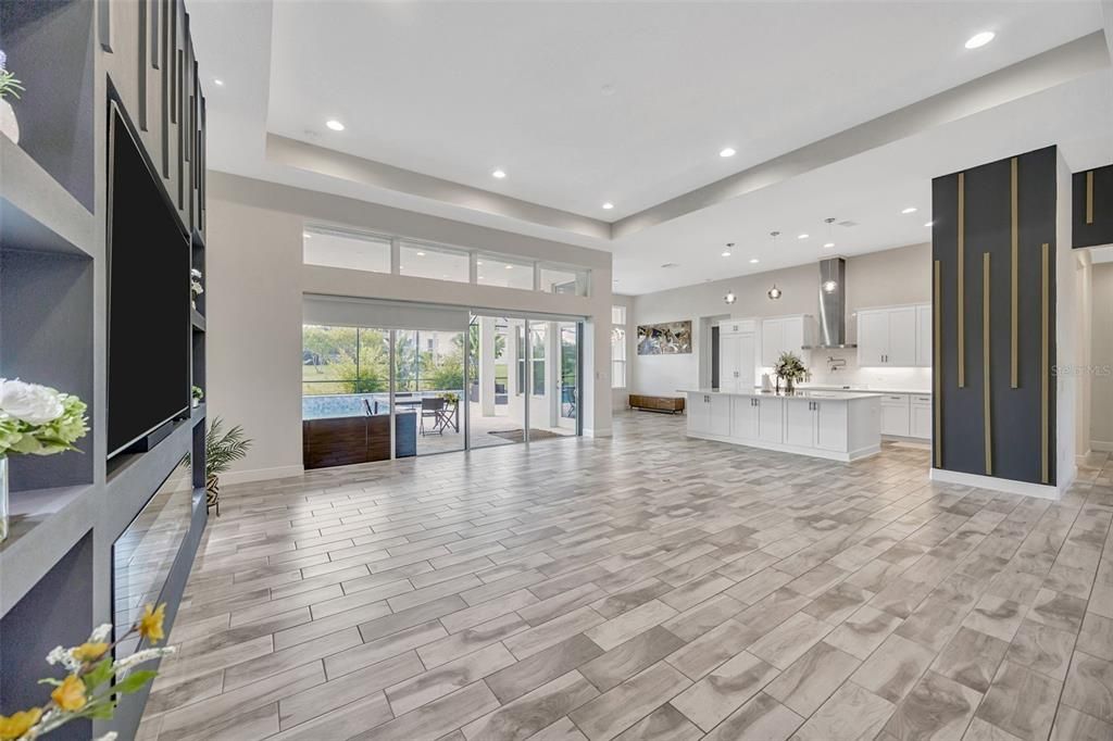 Interior, Kitchen, Recessed Lighting