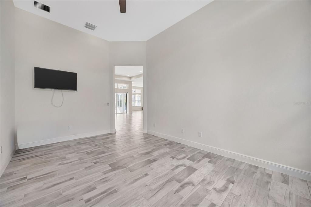 Empty room, Interior, Wood Texture Flooring