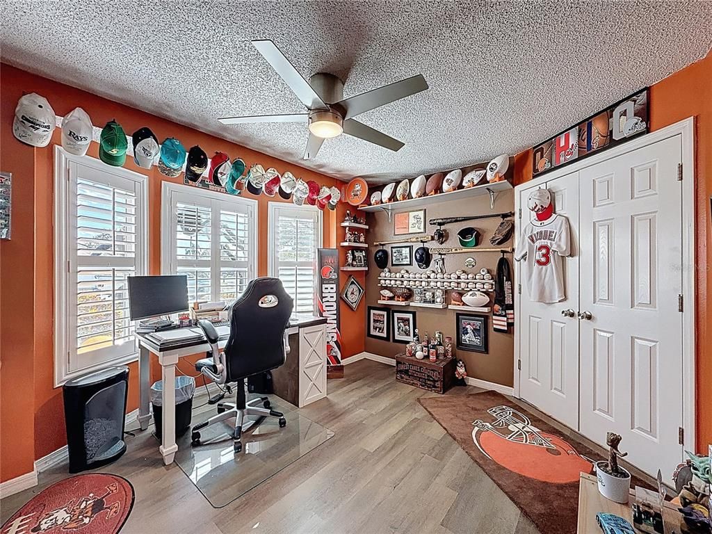Home Office, Interior, Wood Texture Flooring