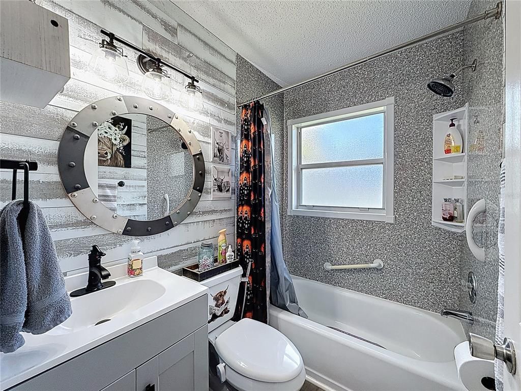 Bathroom, Interior, Wooden Walls