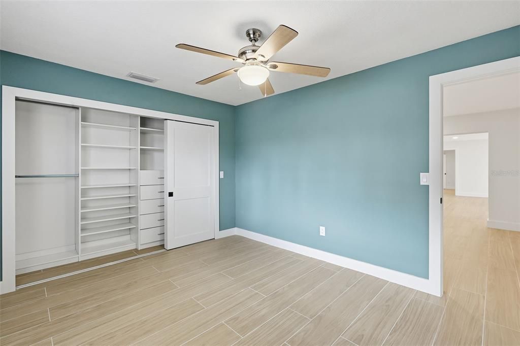 Empty room, Interior, Walk-in Closets, Wood Texture Flooring