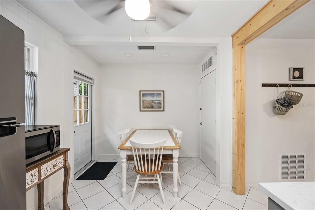 Dining room, Interior