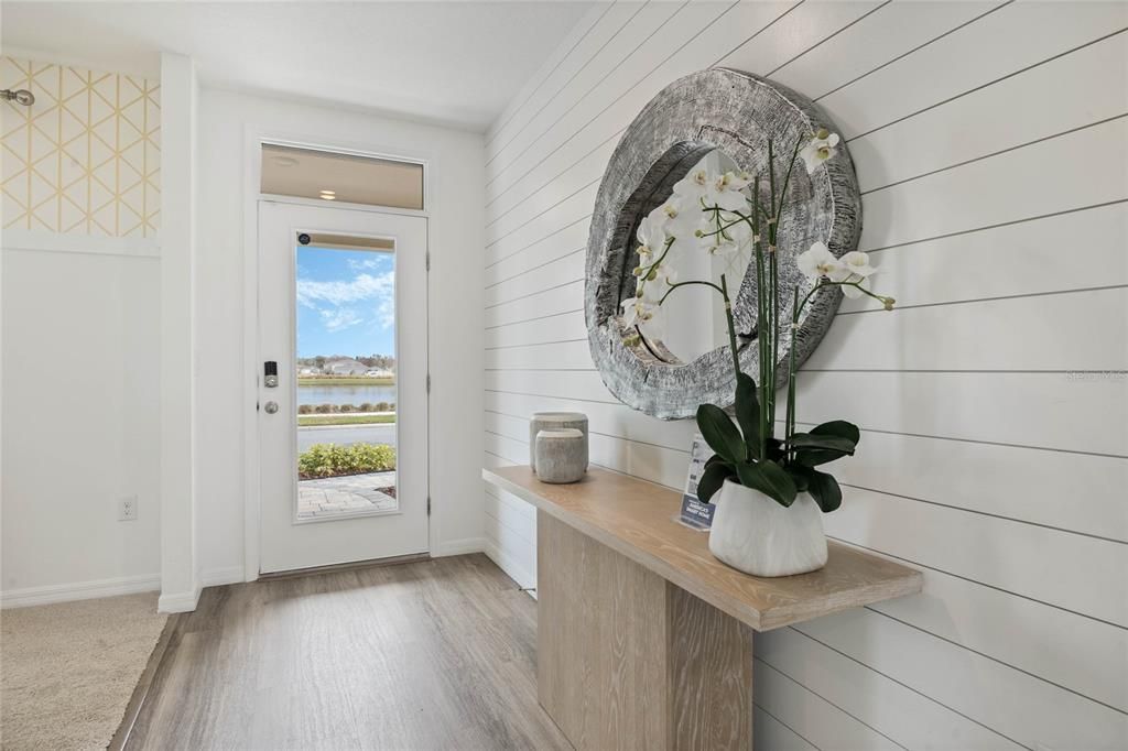 Interior, Recessed Lighting, Water, Wood Texture Flooring