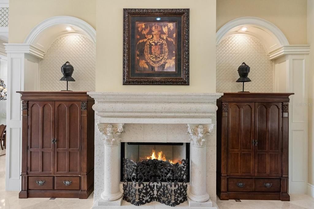 Fireplace, Interior
