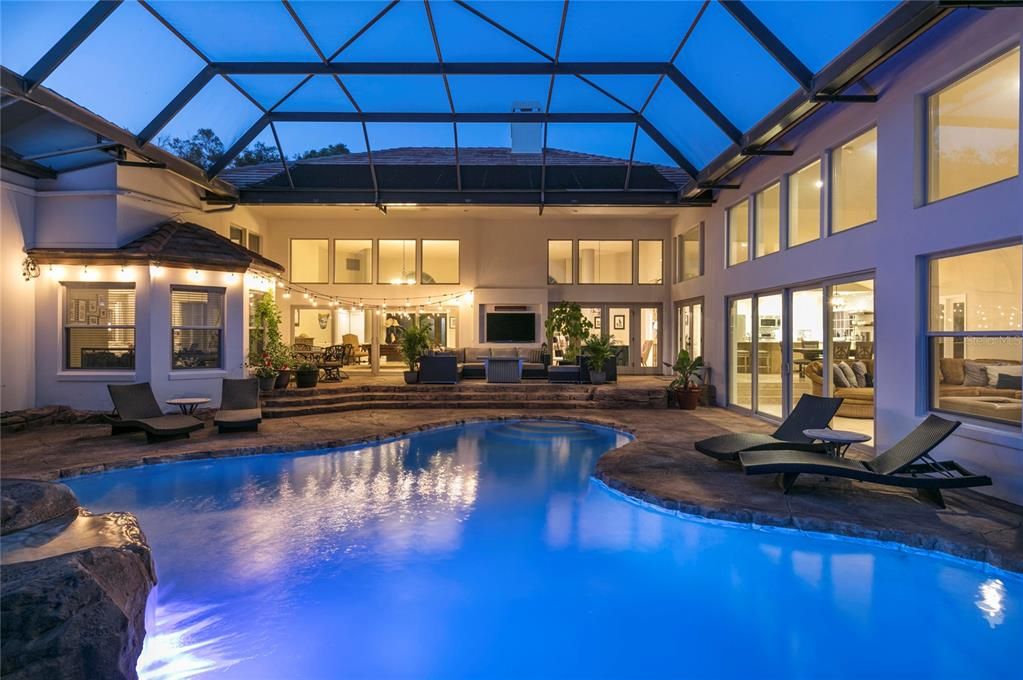 Glass Ceilings, Interior, Pool, Sun Room