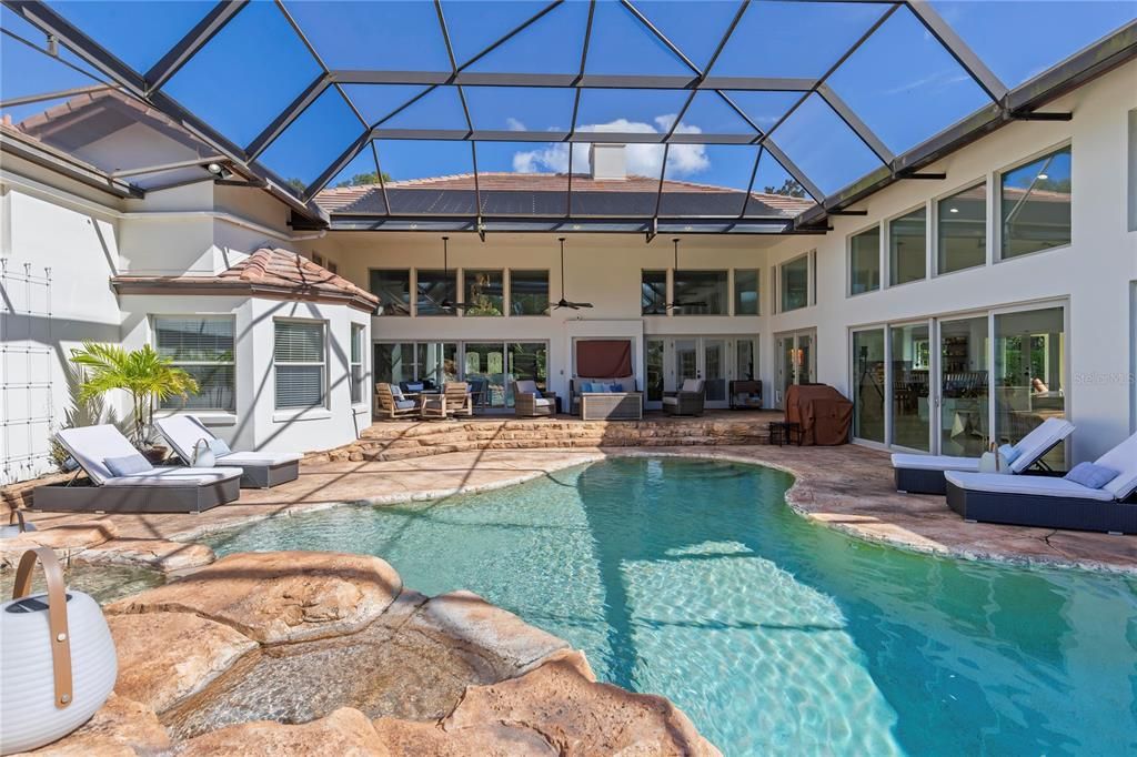 Glass Ceilings, Interior, Pool, Sun Room