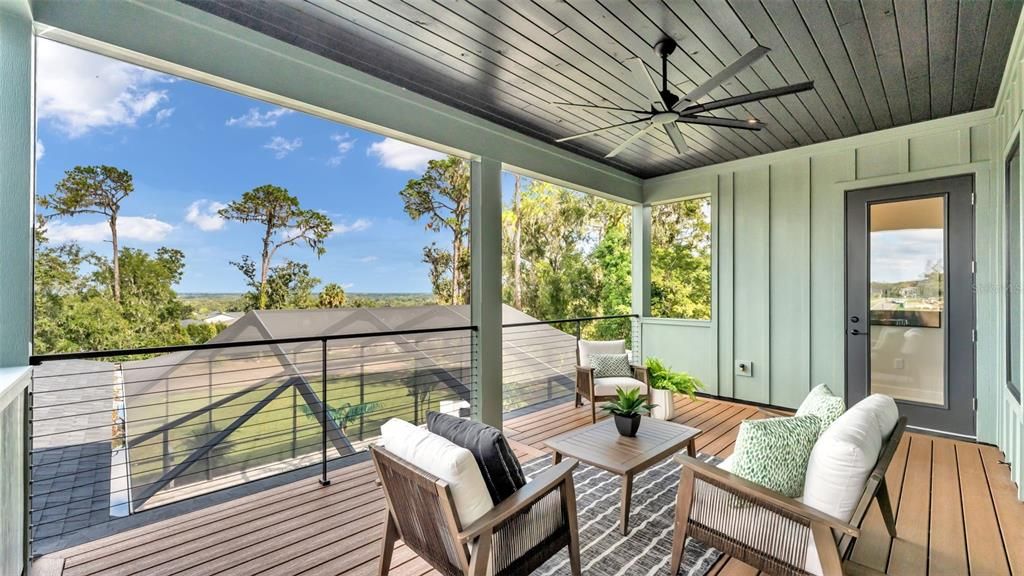 Exterior, Wood Texture Flooring