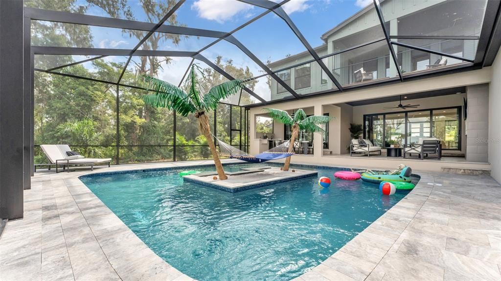 Glass Ceilings, Interior, Pool, Sun Room