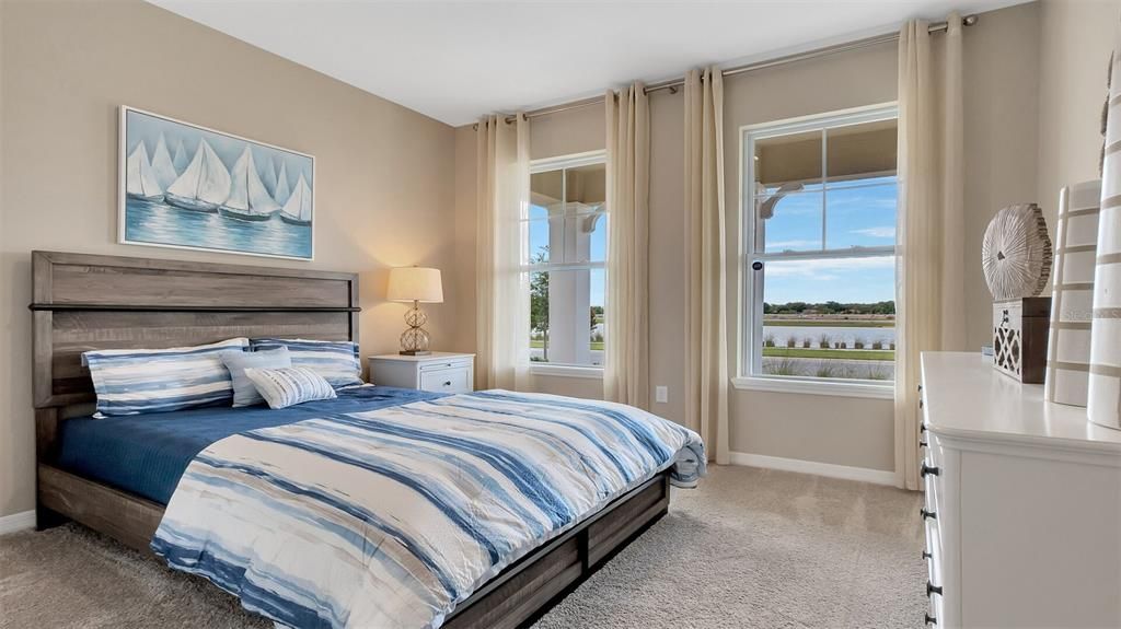 Bedroom, Interior, Water