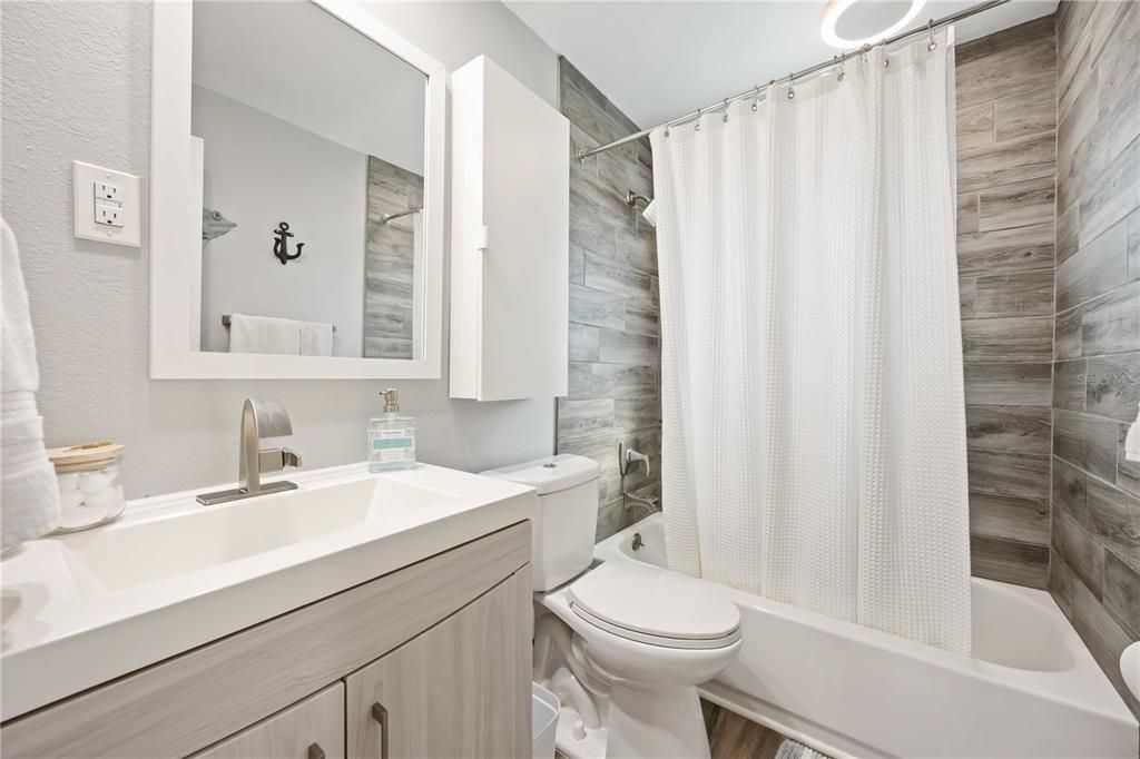 Bathroom, Interior, Wooden Walls