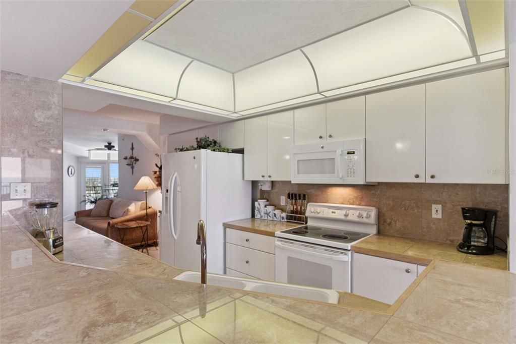 Interior, Kitchen, Living room