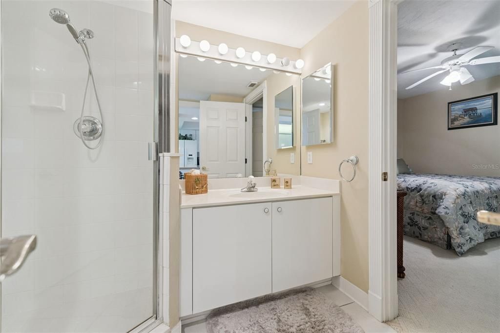 Bathroom, Bedroom, Glass Shower, Interior