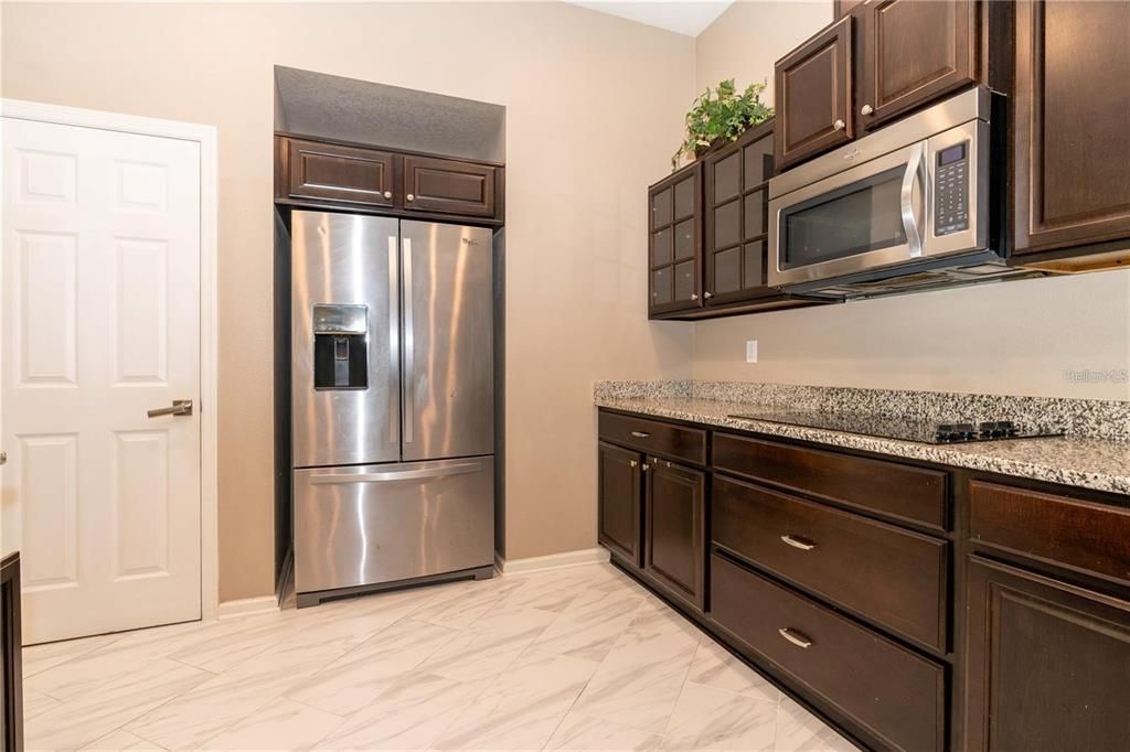 Interior, Kitchen, Marble, Stainless Steel Appliances