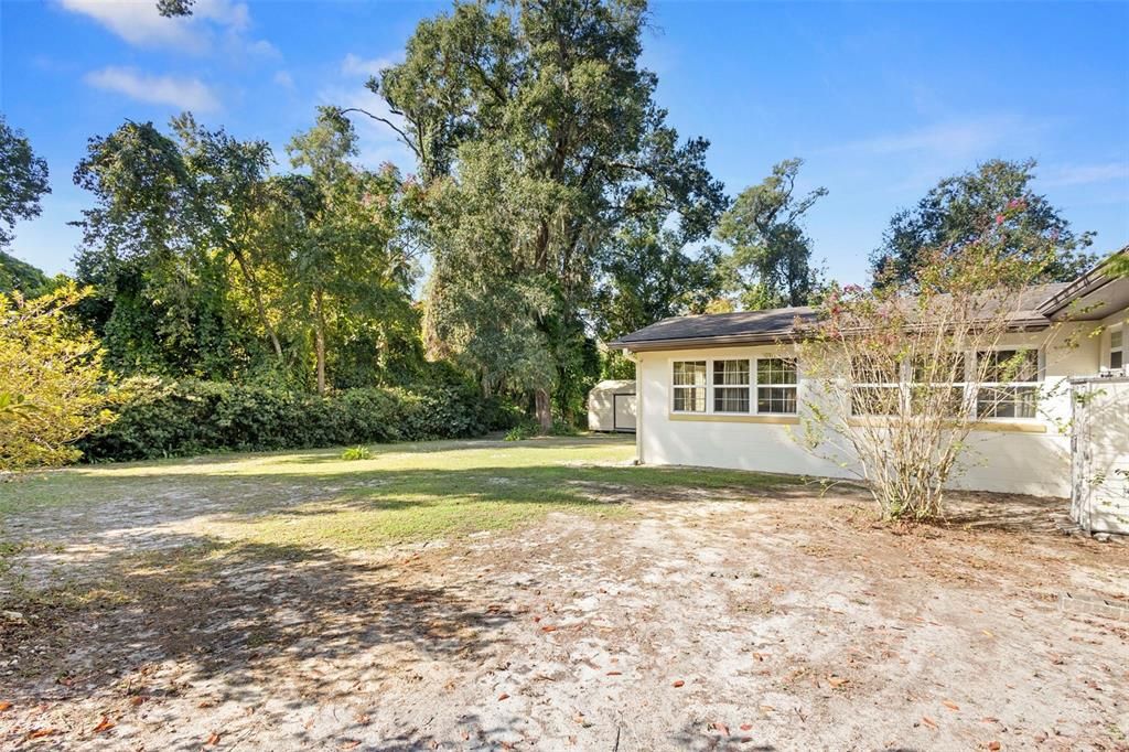 Backyard, Exterior