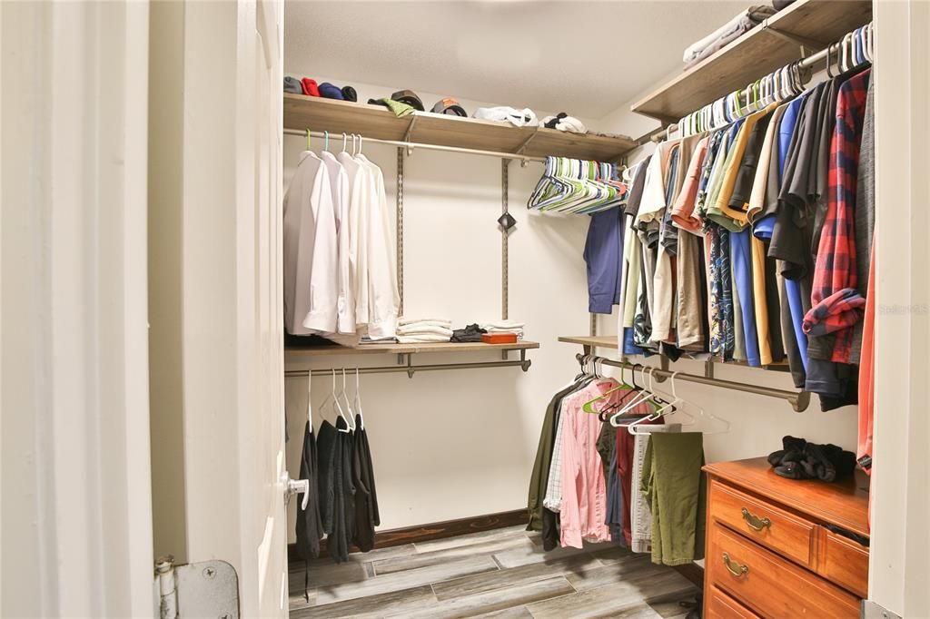 Interior, Walk-in Closets, Wood Texture Flooring