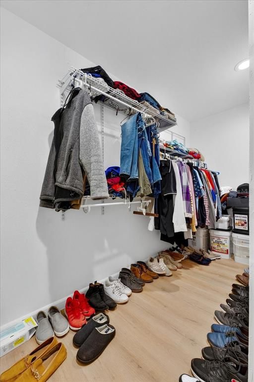 Interior, Recessed Lighting, Walk-in Closets, Wood Texture Flooring