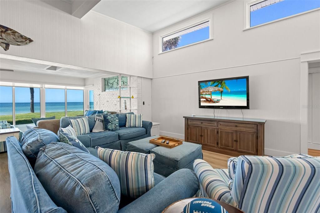 Interior, Living room, Water, Wood Texture Flooring