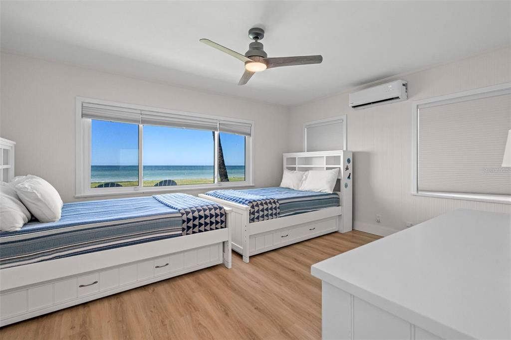 Bedroom, Interior, Water, Wood Texture Flooring