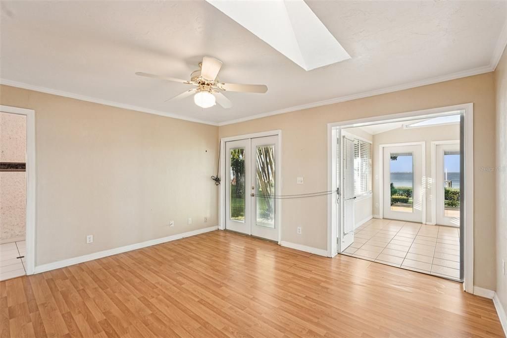 Empty room, Interior, Wood Texture Flooring