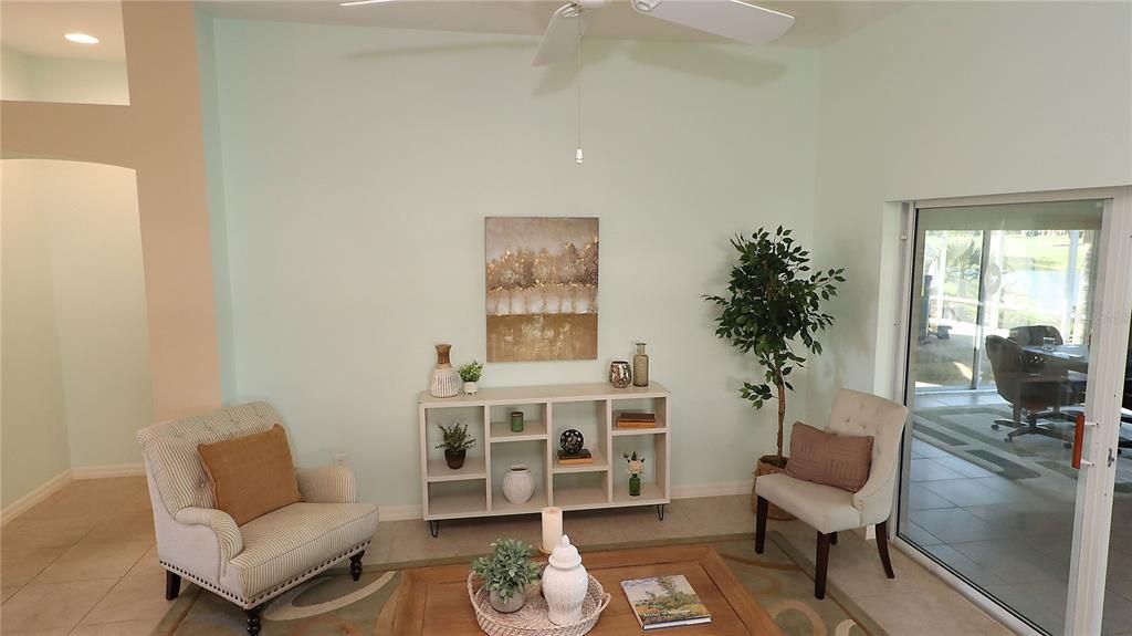 Interior, Recessed Lighting, Wood Texture Flooring