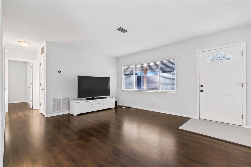 Empty room, Interior, Wood Texture Flooring