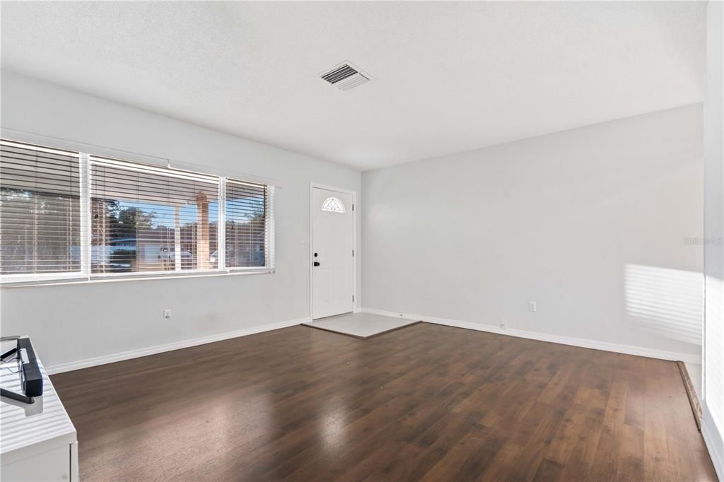 Empty room, Interior, Wood Texture Flooring