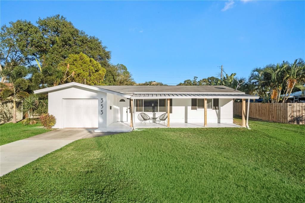 Attached, Backyard, Exterior, Facade, Ranch