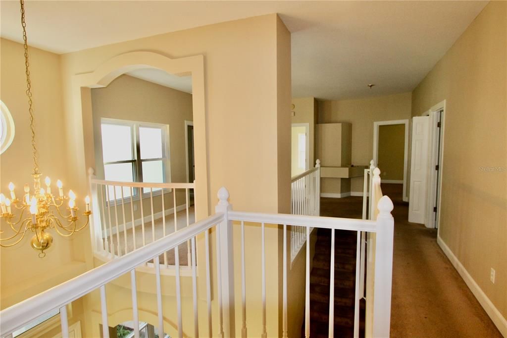 Chandelier, Interior