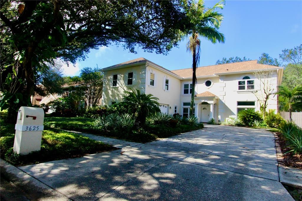 Backyard, Exterior, Facade, Spanish Mediterranean