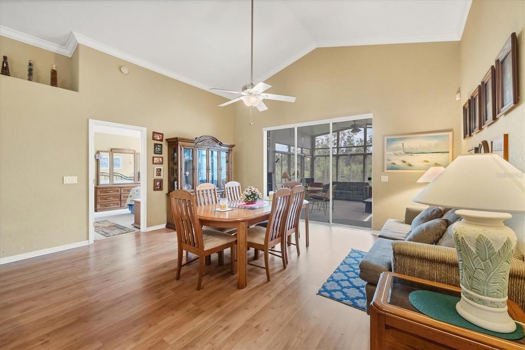 Dining room, Interior, Living room, Wood Texture Flooring