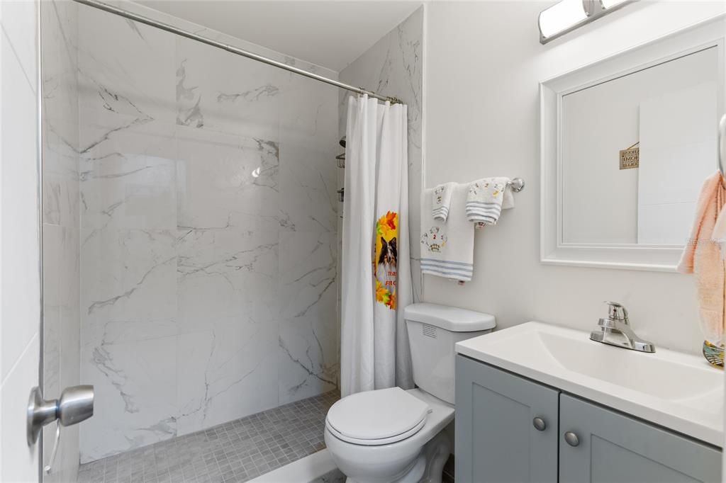Bathroom, Interior, Marble Walls