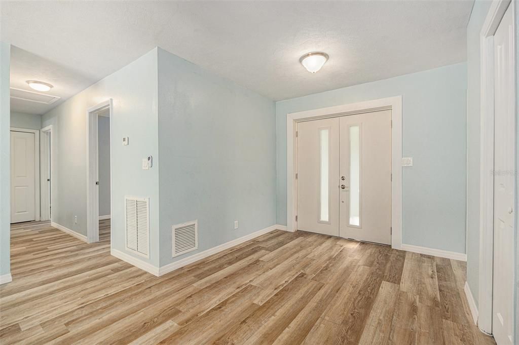 Empty room, Interior, Wood Texture Flooring