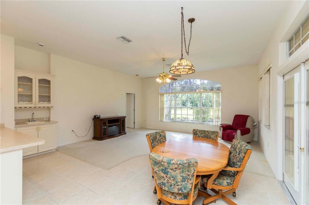 Dining room, Interior, Pendant Lights