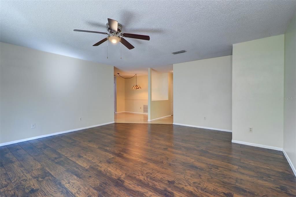 Empty room, Interior, Wood Texture Flooring