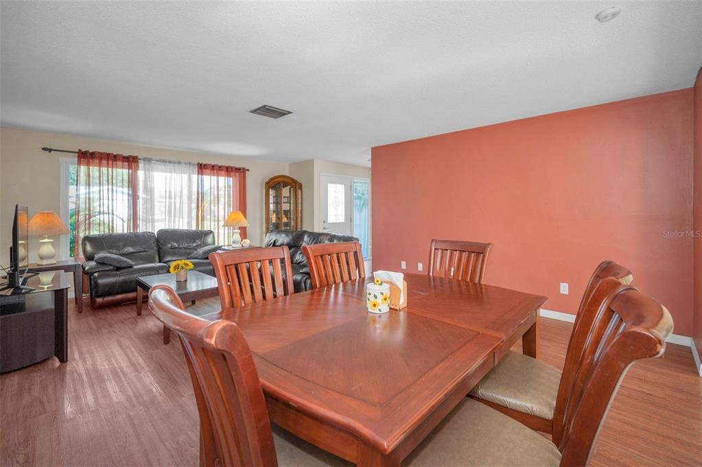 Dining room, Interior, Living room, Wood Texture Flooring
