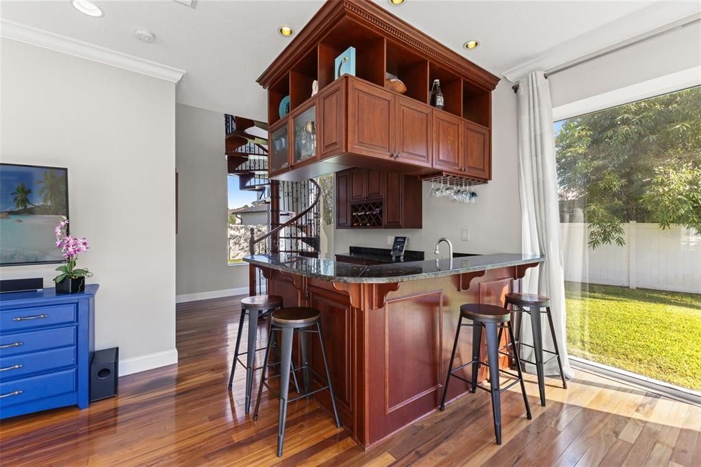 Interior, Recessed Lighting, Wood Texture Flooring