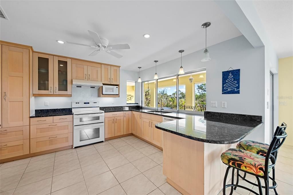 Interior, Kitchen, Pendant Lights, Recessed Lighting