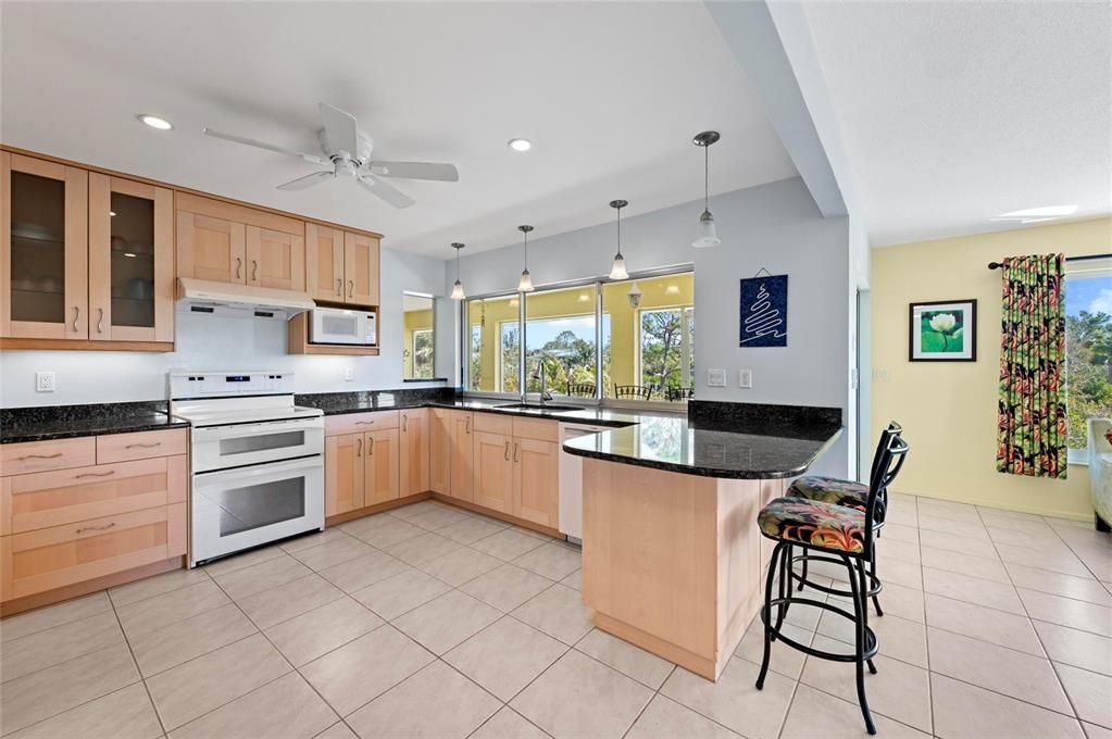Interior, Kitchen, Pendant Lights, Recessed Lighting