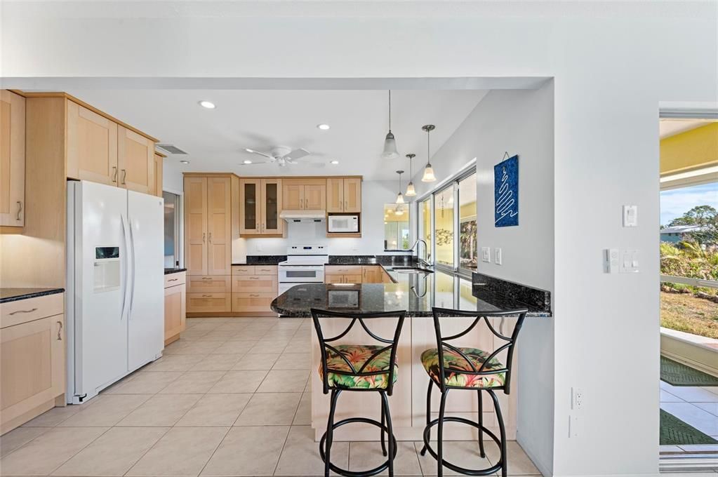 Interior, Kitchen, Pendant Lights, Recessed Lighting