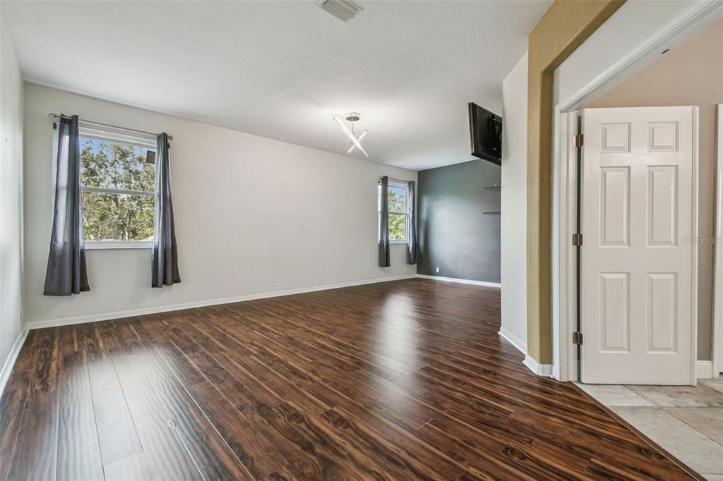 Empty room, Interior, Wood Texture Flooring