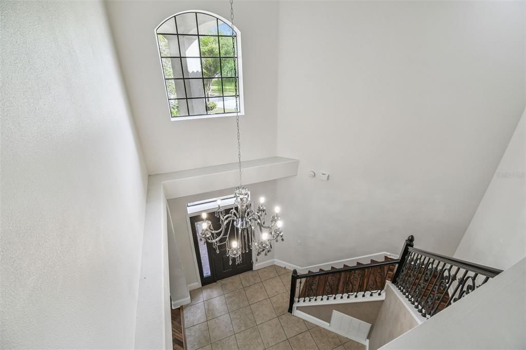Chandelier, Interior
