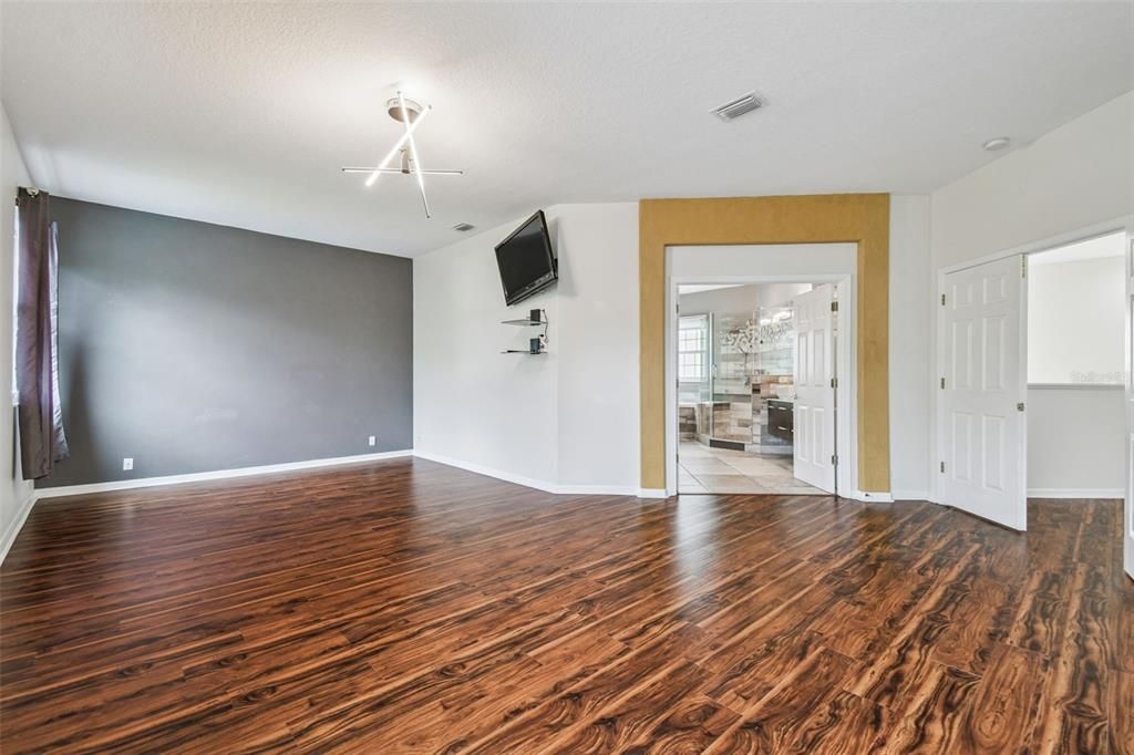 Bathroom, Empty room, Interior, Wood Texture Flooring