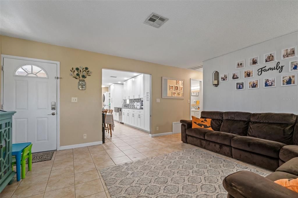 Interior, Kitchen, Living room